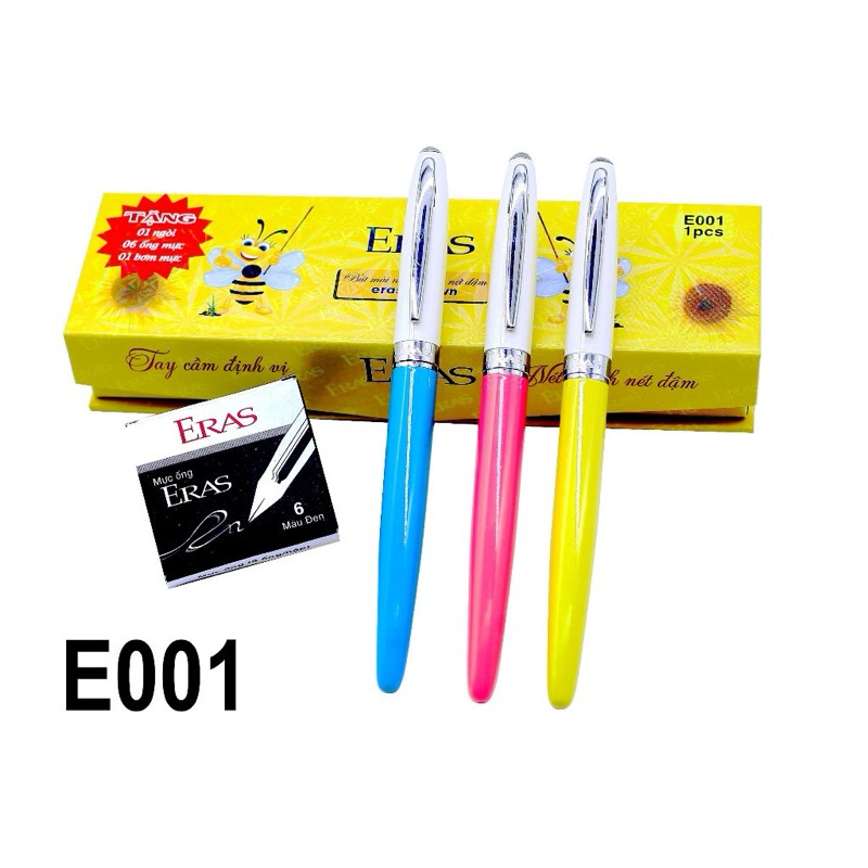 Bút máy luyện chữ đẹp ngòi mài E001