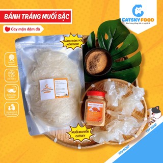  Bánh tráng vò phơi sương CATSKY FOOD bánh vò muối sặc đồ ăn vặt tiện lợi - COMBO VÒ MUỐI SẶC 