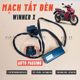 Mạch tắt đèn tích hợp AUTO Passing xe Winner X V2,V3,V4 2021 - 2025  (BH 1 Năm, lắp đặt như zin) - Tặng kèm 3 dây rút