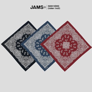 Khăn vải bandana turban JAMS chất cotton cao cấp 55x55cm Bandana Turban 21