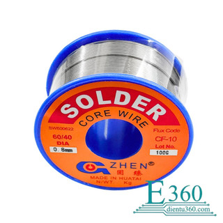 Thiếc Hàn SN63 0.8MM 100G (Lead Solder Wire)