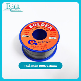 Thiếc Hàn SN63 0.8MM 100G (Lead Solder Wire)