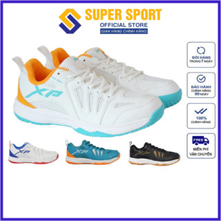  Giày XP CL03 nam nữ chính hãng tặng tất dệt kim không mùi - Giày chơi cầu lông bóng chuyền sân bê tông tốt 