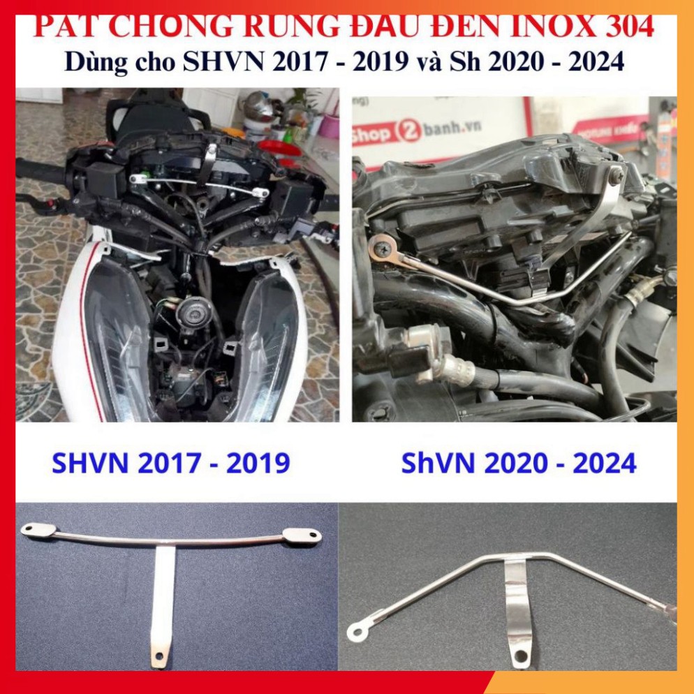 Pát Chống Rung Đầu Đèn SH 2017–2019 – Giảm Rung Lắc, Gắn Chuẩn Zin, Chống Kêu, Dễ Lắp Đặt