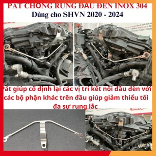 Pát Chống Rung Đầu Đèn SH 2017–2019 – Giảm Rung Lắc, Gắn Chuẩn Zin, Chống Kêu, Dễ Lắp Đặt