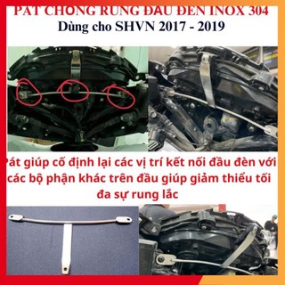 Pát Chống Rung Đầu Đèn SH 2017–2019 – Giảm Rung Lắc, Gắn Chuẩn Zin, Chống Kêu, Dễ Lắp Đặt