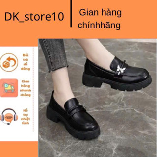  GIÀY LƯỜI OXFORD  phom to đặt lùi một siez  GIÀY LOLITA  BÚP BÊ CAO 4 PHÂN CUC HÓT 2024 
