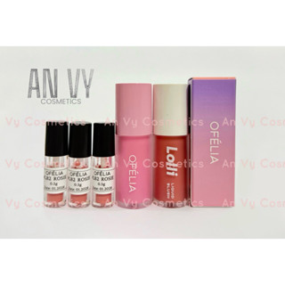   Chiết  Má hồng dạng kem Ofélia Lolli Liquid Blush chiết 0.5g đủ màu | má hồng kem ofelia chiết An Vy Cosmetics 