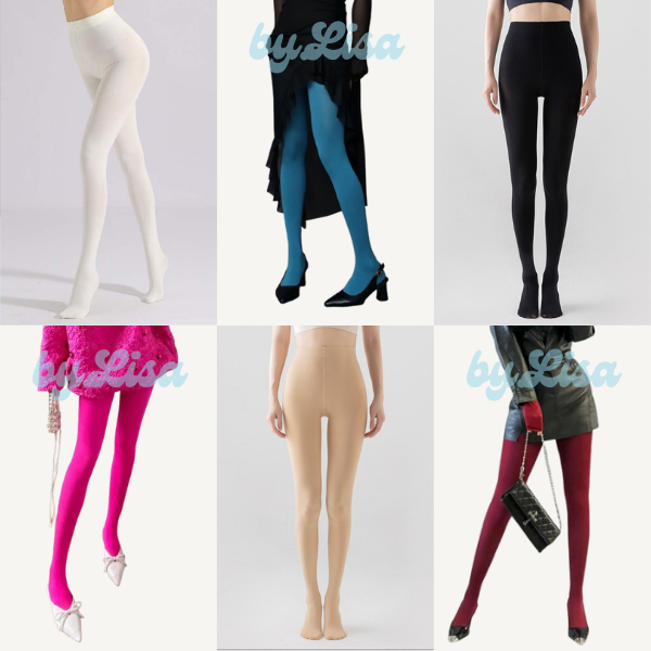 Quần Tất Da Màu Trắng Che Khuyết Điểm Quần Tất Múa Ballet Phong Cách Nàng Thơ by.Lisa