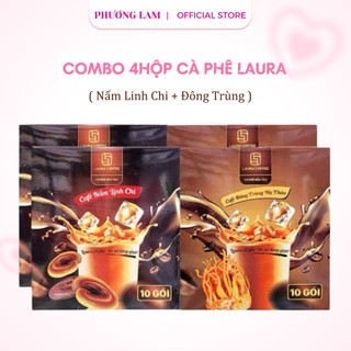    CÓ KÈM QUÀ   Combo 4 Hộp Cà Phê Nhật Kim Anh + Quà tặng 