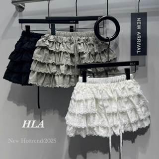 [ Hàng Chuẩn 6939 ] Chân Váy Xoè Tầng Phối Ren Lưng Chun 3 Lớp Có Lót Trong QCL1