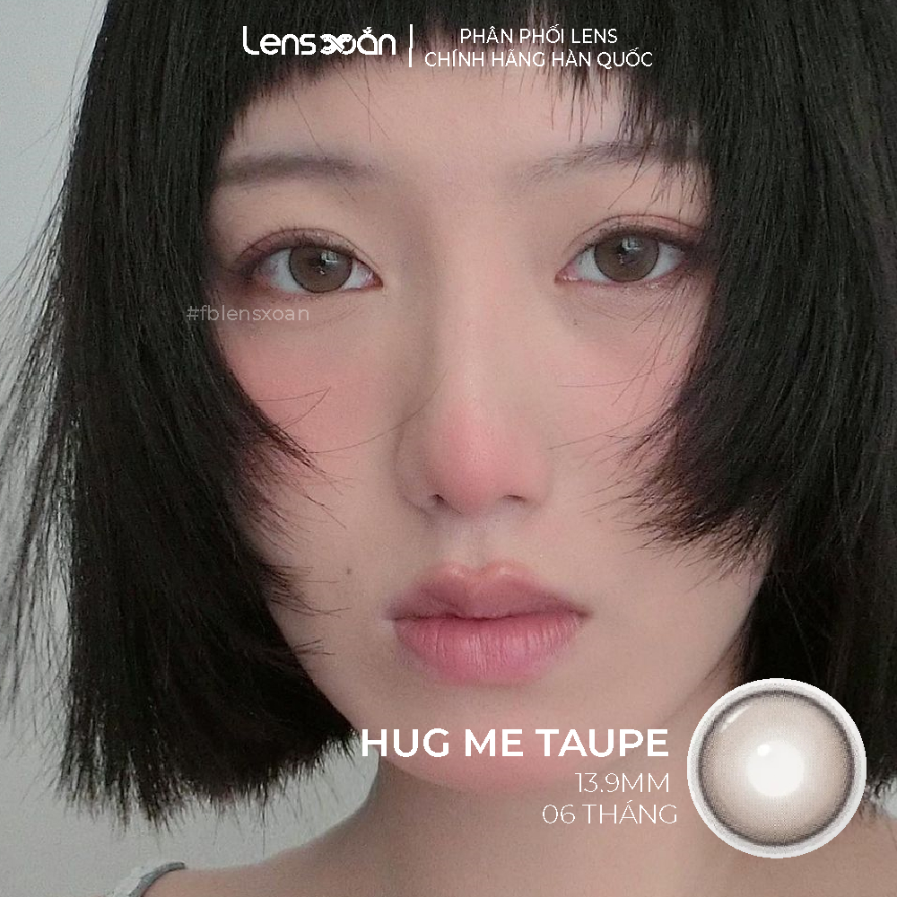 Kính áp tròng cận 6 tháng LENS XOẮN lens giãn tròng có viền trong veo sáng to mắt 14.5 Hàn Quốc ISHA DEKAME | BigBuy360 - bigbuy360.vn