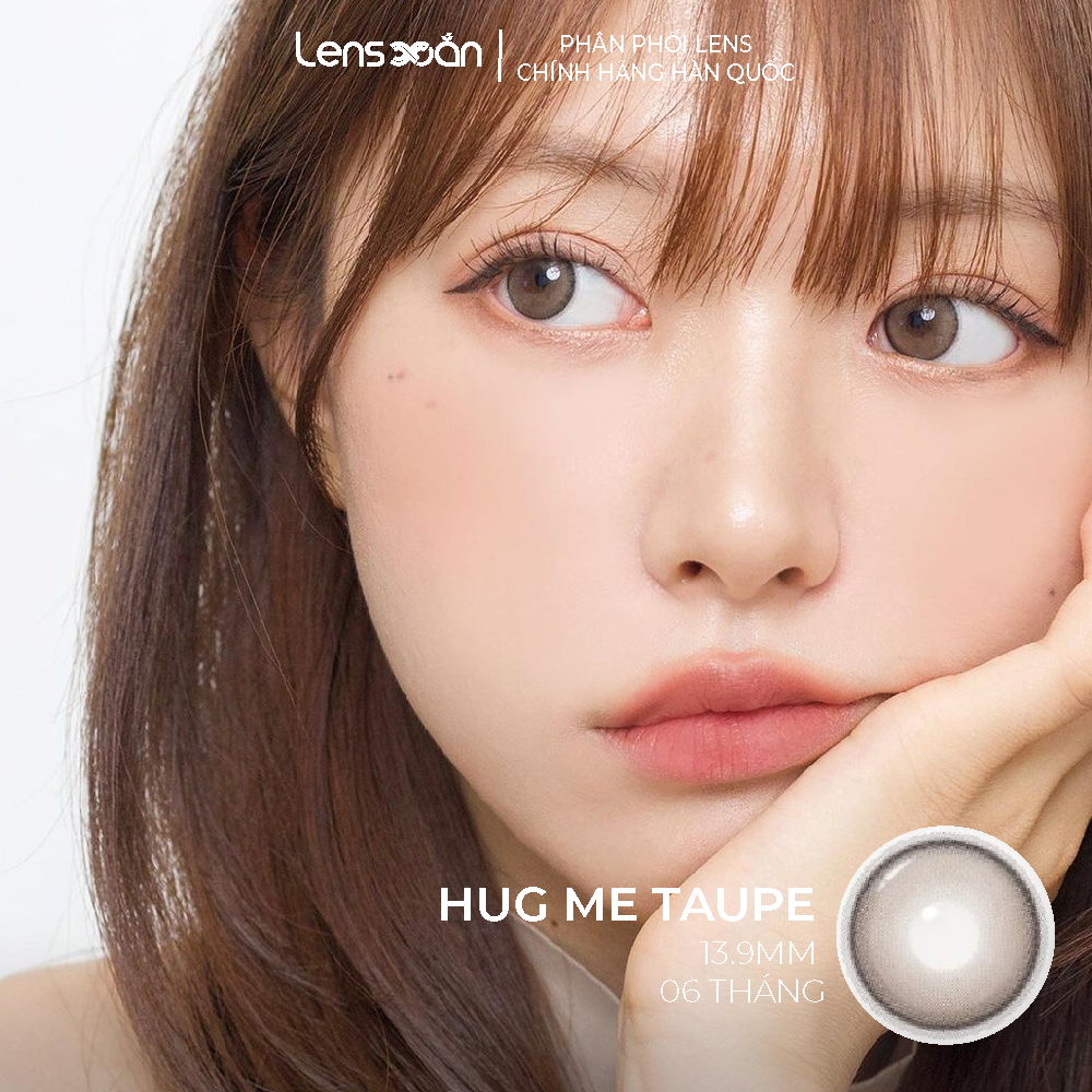 Kính áp tròng cận 6 tháng LENS XOẮN lens giãn tròng có viền trong veo sáng to mắt 14.5 Hàn Quốc ISHA DEKAME | BigBuy360 - bigbuy360.vn