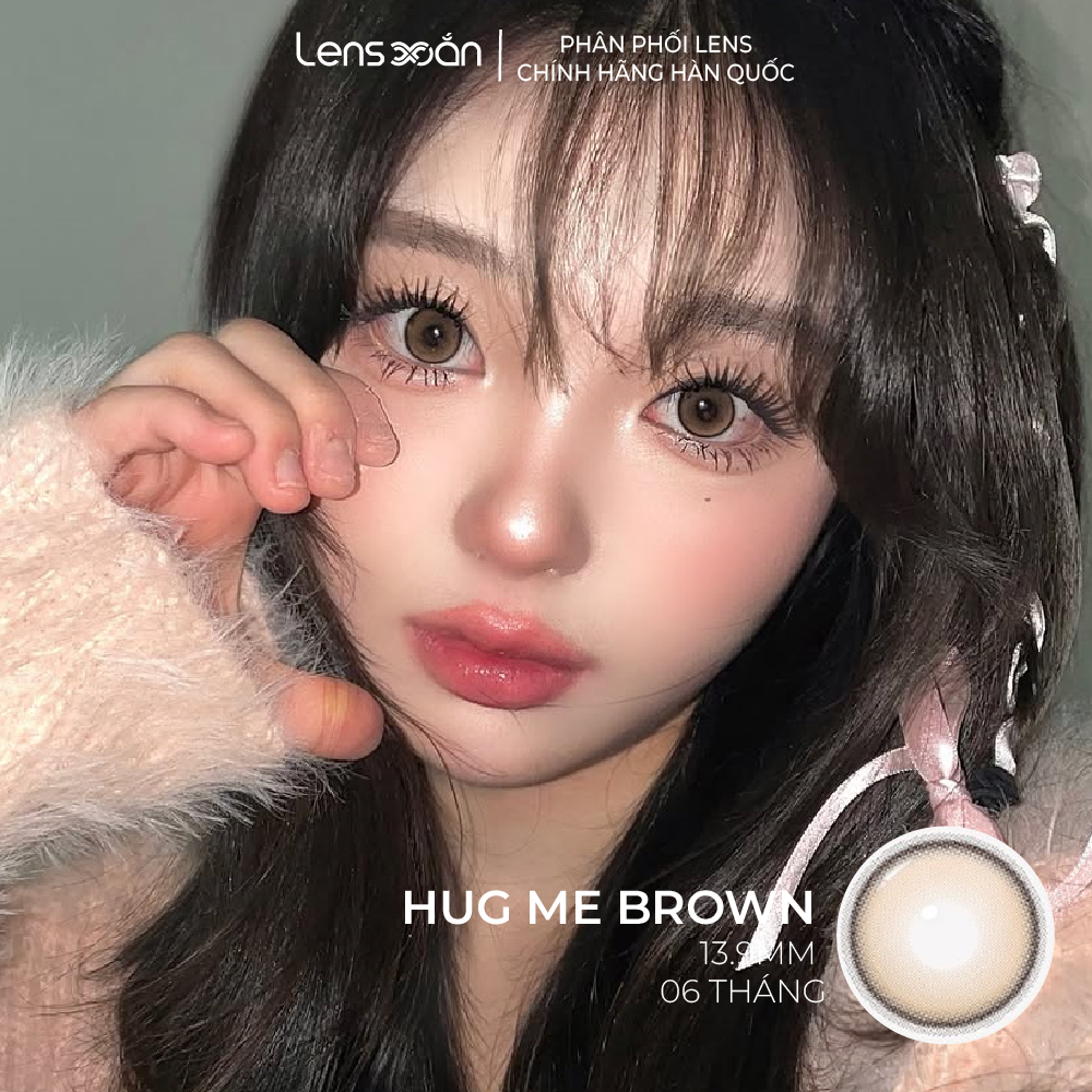 Kính áp tròng cận 6 tháng LENS XOẮN lens giãn tròng có viền trong veo sáng to mắt 14.5 Hàn Quốc ISHA DEKAME | BigBuy360 - bigbuy360.vn