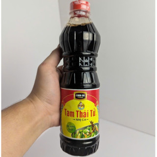  Xì Dầu   Nước Tương Nhị Ca Tam Thái Tử chai 500ml Giup Món Ăn Trở Nên Thơm Ngon Đậm Đà 