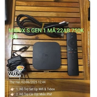 ANDROID TV BOX XIAOMI MIBOX S GEN 1, MIBOX S GEN 2,MIBOX 4K 16AB QUA SỬ DỤNG