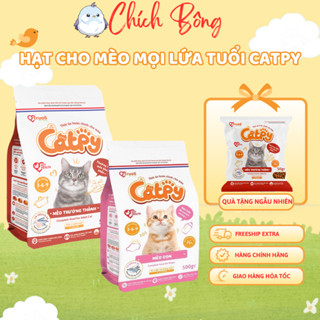 Thức Ăn Cho Mèo Con Catpy, Hạt Cho Mèo Mọi Lứa Tuổi Catpy Giảm hình thành búi lông,hỗ trợ tiết niệu