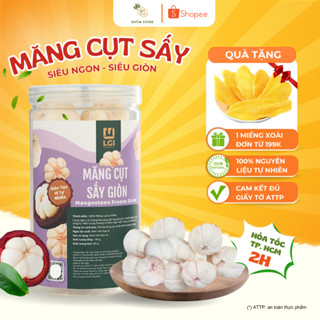 Măng cụt sấy giòn thăng hoa, trái cây sấy organic nguyên vị chua ngọt tự nhiên KHOM.STORE 90g 140g