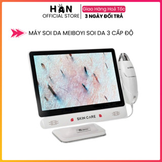 Máy Soi Da Mặt Meiboyi SkinCare | Máy Phân Tích Da, Máy Soi Tóc 3 Chế Độ Soi Chính Hãng Mẫu Mới ( bảo hành 12th )