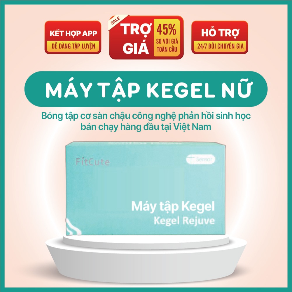 Máy tập cơ sàn chậu nữ FitCute Kegel Rejuve