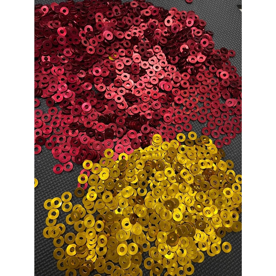 Lông đền nhôm trơn 6ly gắn lốc máy , long đền lóc máy ( không gồm ốc )