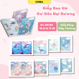 Giấy Bao Vở Hình CƯ DÂN ĐẠI DƯƠNG, In Theo Yêu Cầu (CHỈ ĐI ĐƠN TỪ 5 TỜ) - Chị Ba House