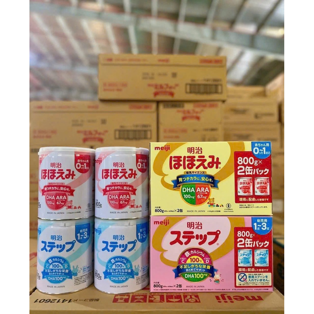 [Date 2027] Sữa bột Meiji 800gr đủ số - nội địa Nhật