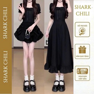 Váy dài nữ nhẹ nhàng Đầm maxi hack dáng Mặc 4 kiểu đi tiệc cưới sinh nhật lưới 2 dây đính nơ Hàn Quốc S01