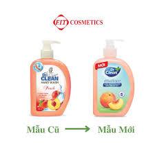 Nước rửa tay Dr. Clean 500ml hương Đào (Combo 2 chai tặng 01 BCĐR Nine Clean)