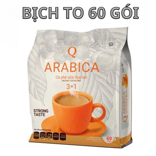 CÀ PHÊ SỮA ARABICA TRẦN QUANG BỊCH TO (bịch 60 gói x 20gr)