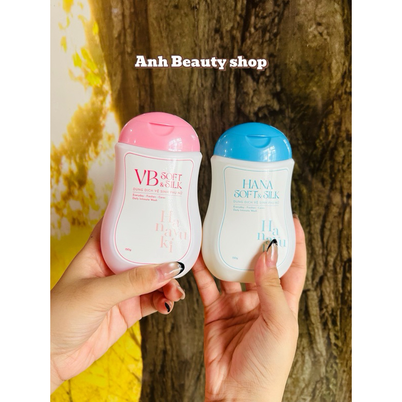 01 Dung dịch vệ sinh Hana Soft Silk 150ml (mẫu mới)
