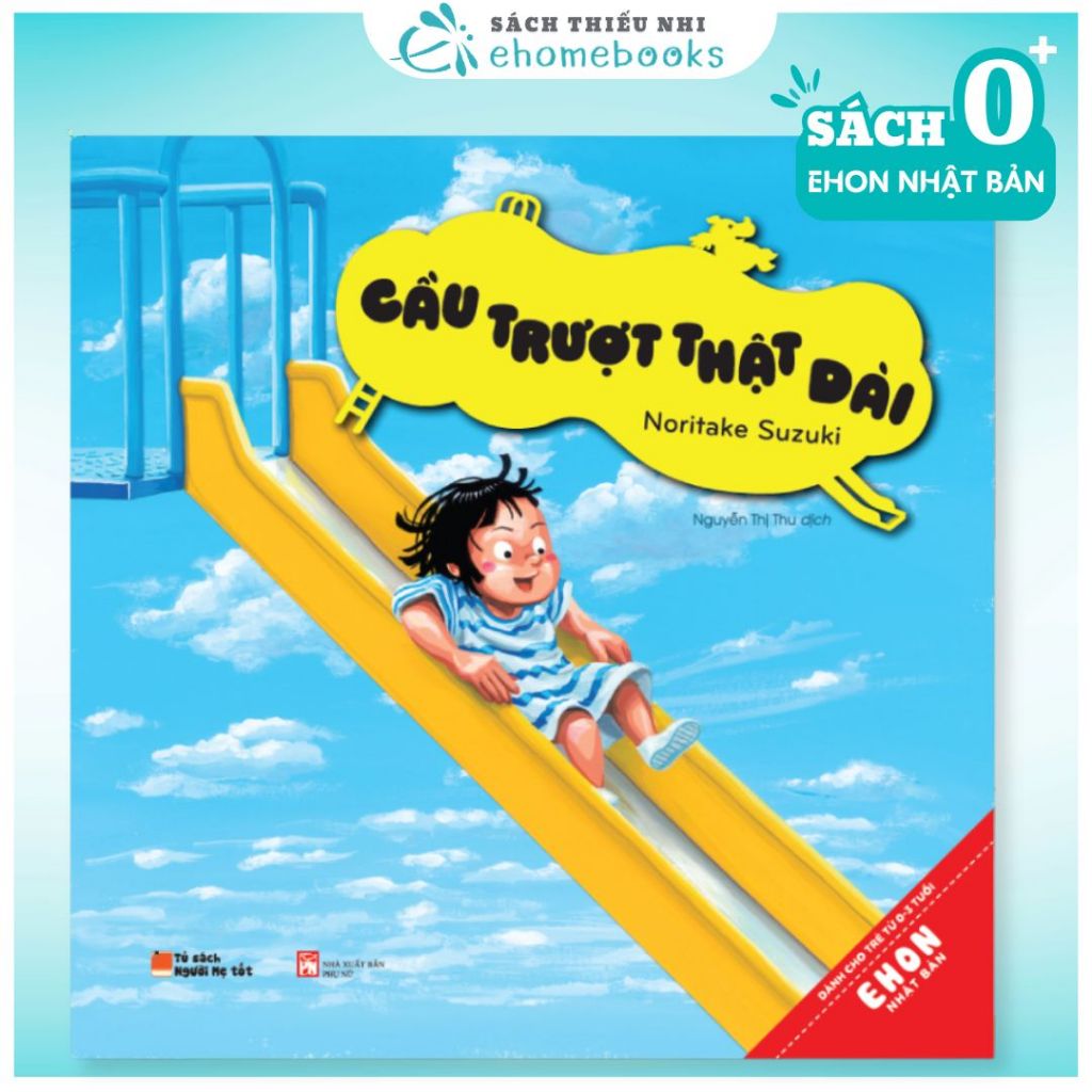 Sách Ehon Cầu trượt thật dài