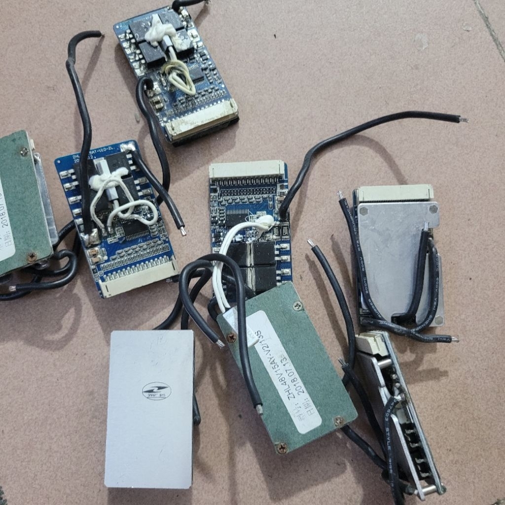 Bảng mạch pin Li-on 13S 48V 15A BMS PCB