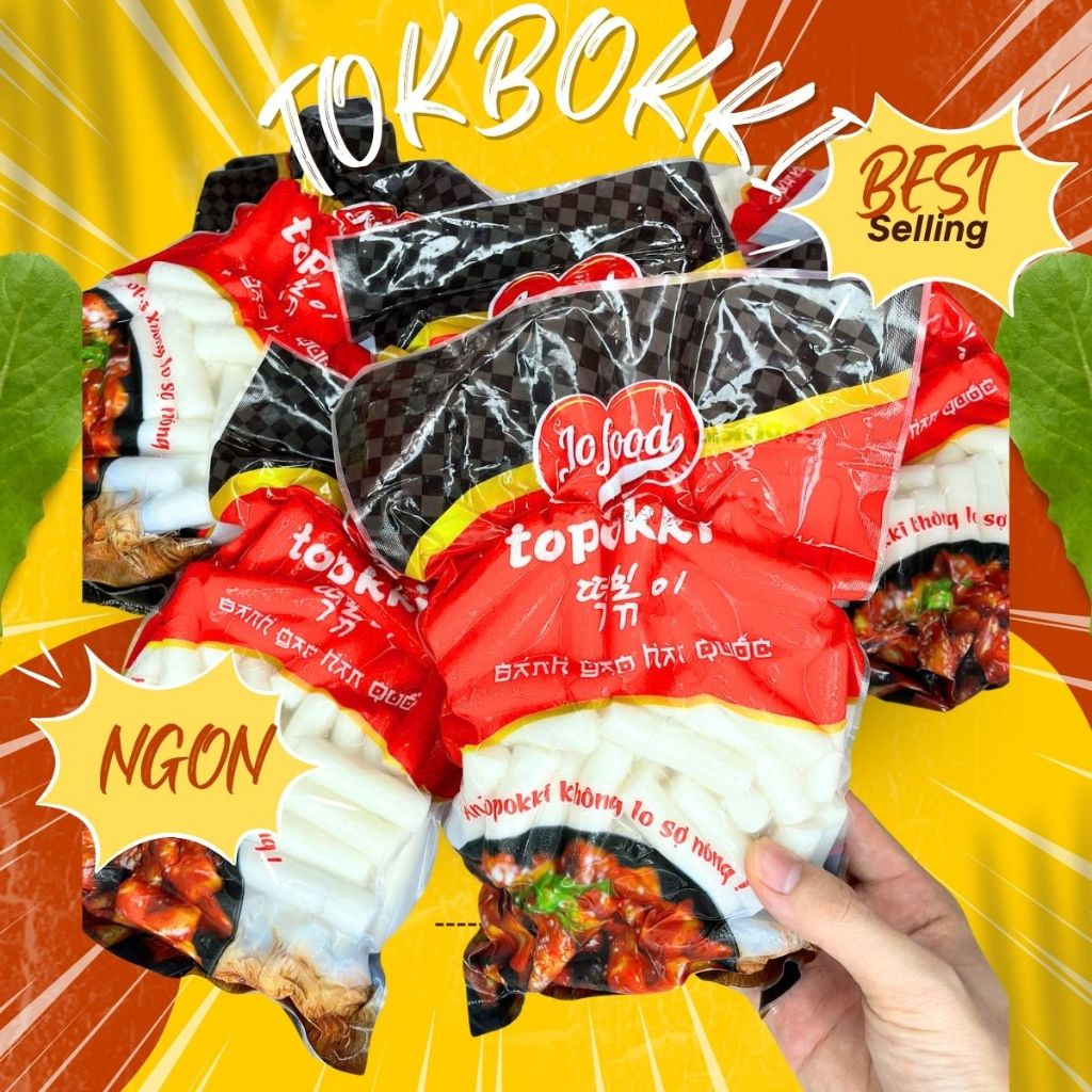 500g bánh gạo tokbokki Jofood