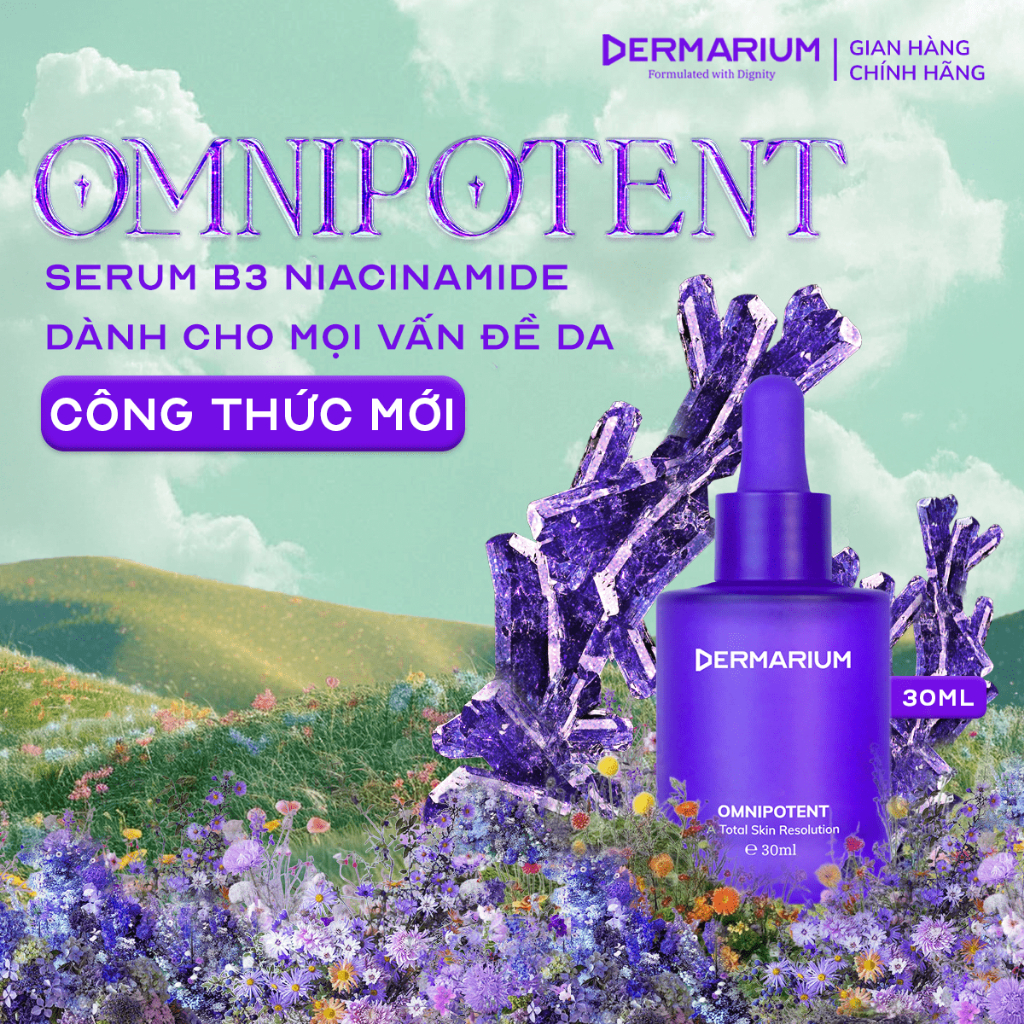 Dermarium Omnipotent - Serum B3 toàn năng cho mọi vấn đề da