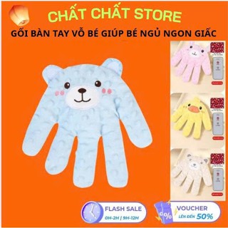 FreeShip Gối ôm tự nhiên với bàn tay vỗ giúp bé ngủ ngon, giảm giật mình mà không cần cha mẹ can thiệp. Tiện lợi