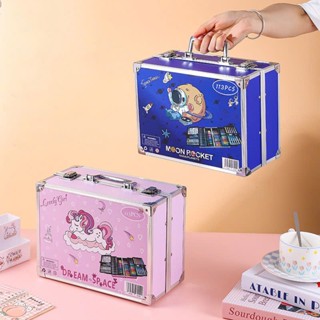 Tặng 50 tranh tô màu bút màu cho bé Acrylic Màu Nước 2 Tầng Bút Màu Quà Cho Bé Gái 12 Tuổi Umena