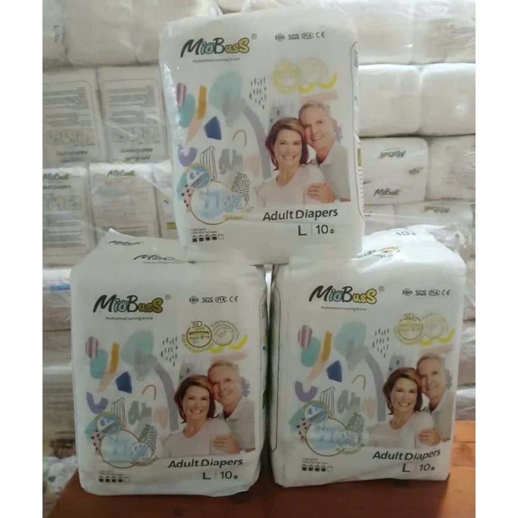 [freeship ]100 bỉm dán người già miobus freesize 40 80kg.