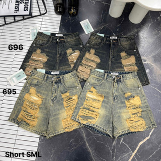  Quần Sọt Jean Nữ  Rách Bụi . Jean ko giãn . Đủ Size SML 7248 