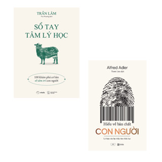 Sách - Combo Thấu Hiểu Bản Chất Con Người: Sổ Tay Tâm Lý Học + Hiểu Về Bản Chất Con Người