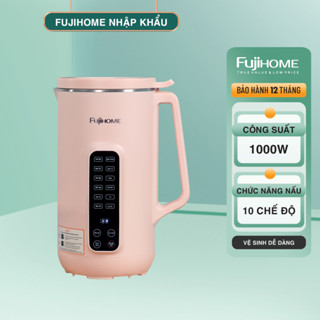 Máy Sữa Hạt SM1626 – 10 Chế Độ, Hẹn Giờ 12H, Ém Dưới 80dB