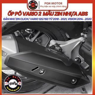 Ốp Pô Vario / Click 2018–2021 – Nhựa ABS Chịu Nhiệt, Gắn Chuẩn, Đẹp Bền, Tăng Thẩm Mỹ Xe Máy