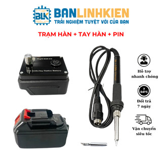 Trạm hàn c11 Banlinhkien cài đặt thời gian chờ cài đặt nhiệt độ cảnh báo ngắt tay hàn bảo hành 12 tháng
