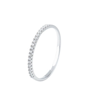 Nhẫn bạc nữ Phúc Minh Jewelry đính một hàng đá sang trọng 0272 - Nhẫn bạc ta cao cấp