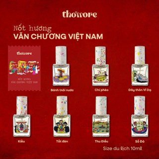 Nước Hoa Thơmore Văn Chương Việt Nam EDP 10ml - Dầu Thơm Lưu Hương 8-12h Unisex Perfume