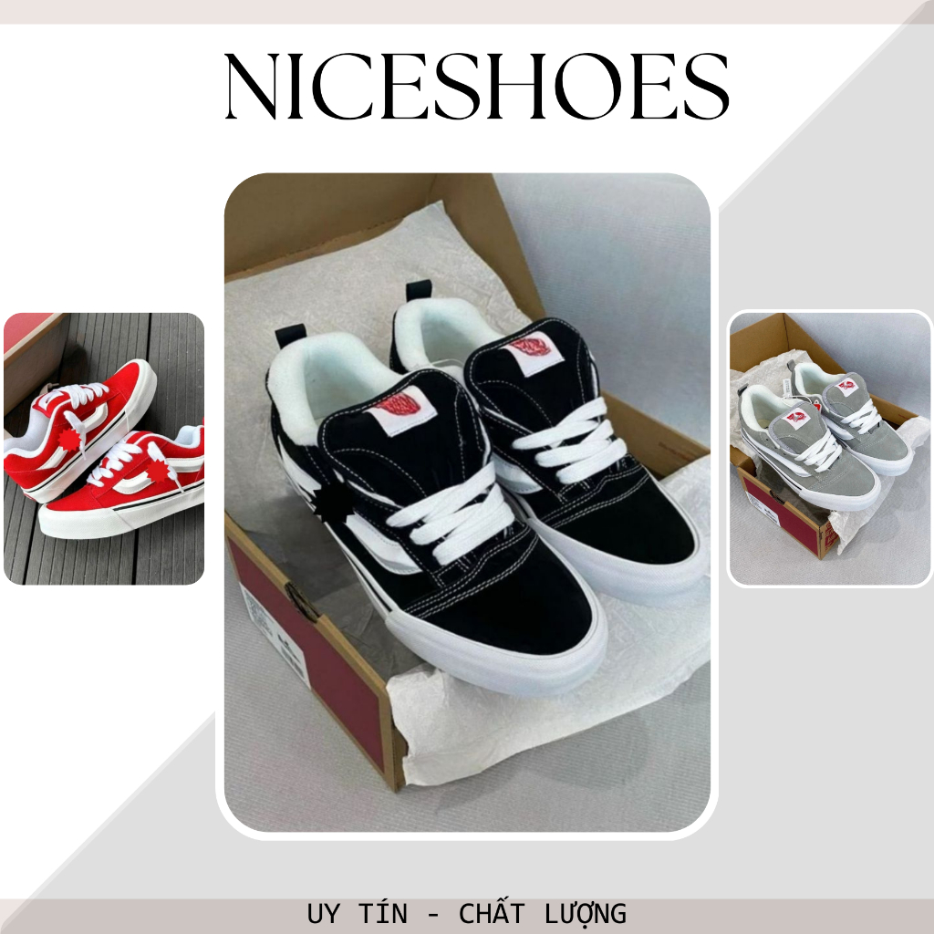 Giày Thể Thao Nam Nữ, (ẢNH THẬT Ở ĐÁNH GIÁ) Giày Sneaker Bản Dây To Lưỡi Gà Phồng Đủ Màu || Va_K..nu