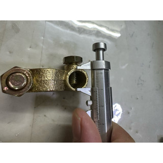 [ 1 Cặp ] Cọc Bình Ắc Quy Đồng Thau Kiểu Thái phi 18 (D18mm) Loại tốt
