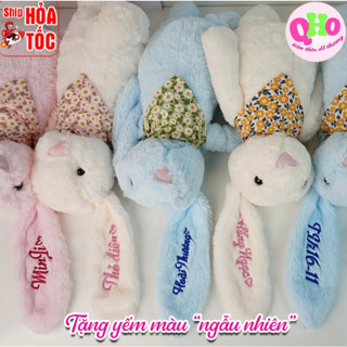 Thỏ Bông Jellycat Thêu Tên, Gấu Bông Thêu Tên - Lông Dày, Quà Sinh Nhật, Nhiều Size, Giao 1-2 Ngày HCM