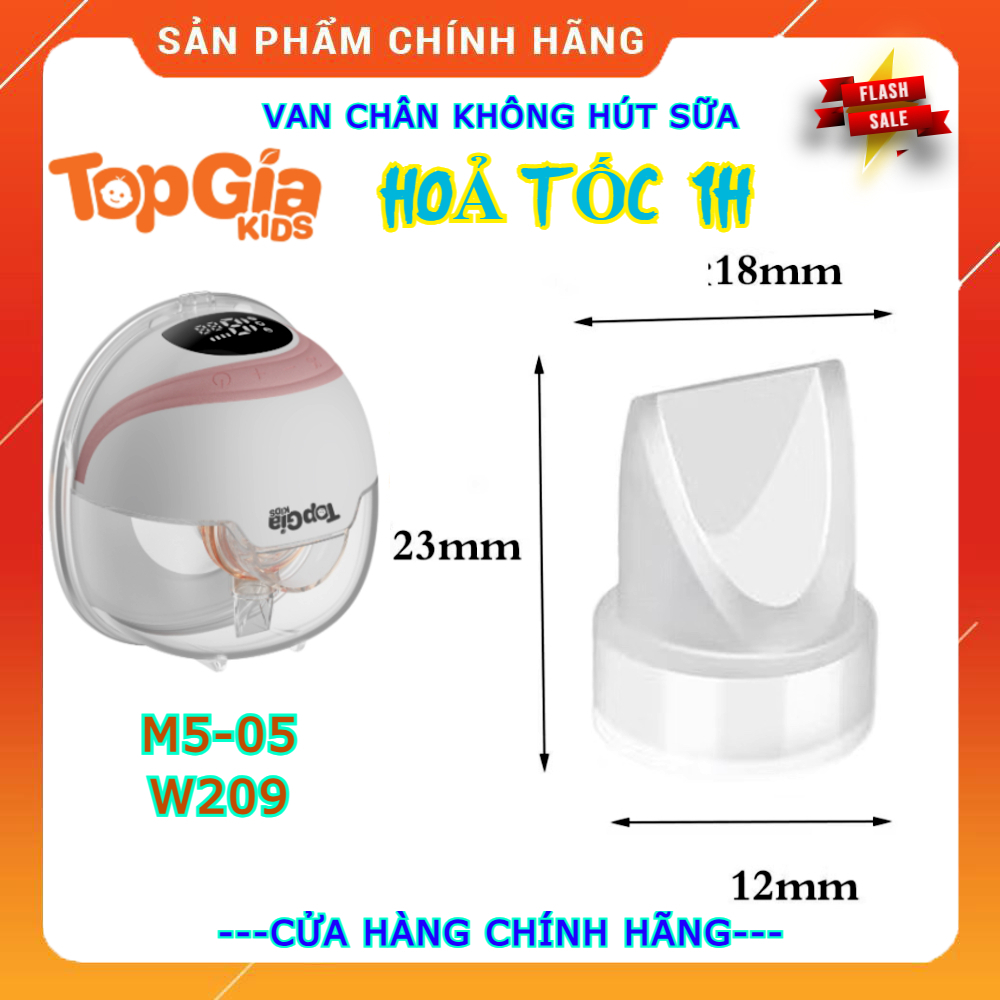   HoảTốc1h  Van chân không Máy hút sữa điện rảnh tay không dây M5-05 Topgiakids van xả van silicon phụ kiện máy hút sữa 