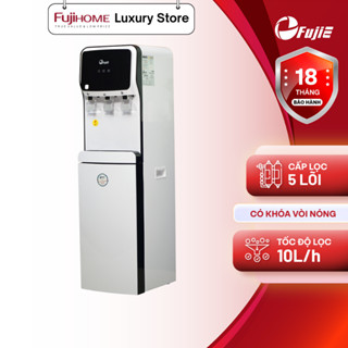 Máy lọc nước tinh khiết RO Fujie WPD5300C tích hợp làm nóng lạnh - có khóa vòi nóng - BH 18 tháng